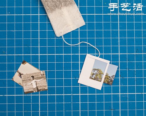照片+紙板 手工制作漂亮茶包標(biāo)簽 -  rpnrmr.com