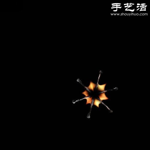燃燒火柴DIY美輪美奐創(chuàng)意攝影 -  rpnrmr.com
