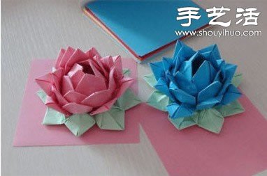 紙蓮花的折法 如何折紙蓮花的方法 -  rpnrmr.com