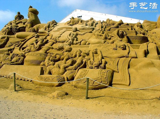 宏偉震撼的沙雕藝術(shù) -  rpnrmr.com