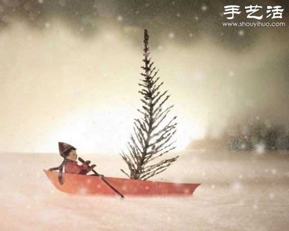 精美3D紙藝作品 回憶童年那些舊事 -  rpnrmr.com