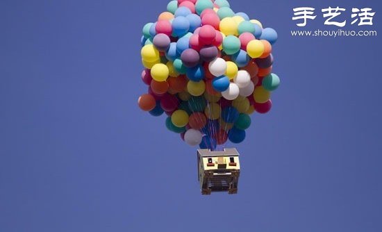 300個(gè)充氦氣象氣球DIY現(xiàn)實(shí)版“飛屋” -  rpnrmr.com