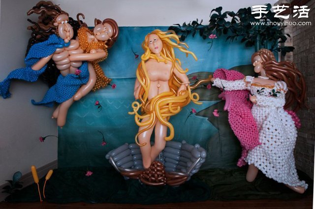 街頭藝術(shù)家Larry Moss的氣球編織作品 -  rpnrmr.com