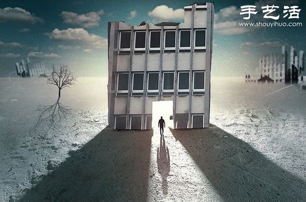紙板DIY生活場(chǎng)景的創(chuàng)意攝影 -  rpnrmr.com