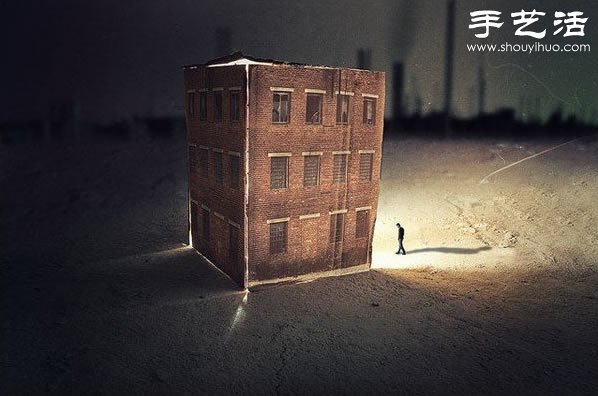 紙板DIY生活場(chǎng)景的創(chuàng)意攝影 -  rpnrmr.com