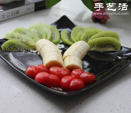 小番茄+香蕉+獼猴桃 水果拼盤的做法 -  rpnrmr.com