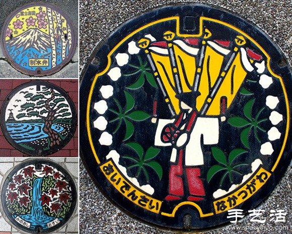 日本街頭創(chuàng)意井蓋DIY設(shè)計 -  rpnrmr.com