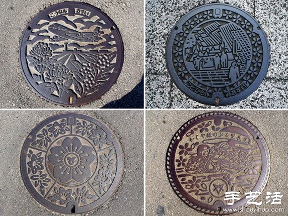 日本街頭創(chuàng)意井蓋DIY設(shè)計 -  rpnrmr.com