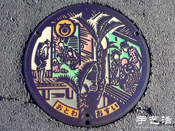 日本街頭創(chuàng)意井蓋DIY設(shè)計 -  rpnrmr.com