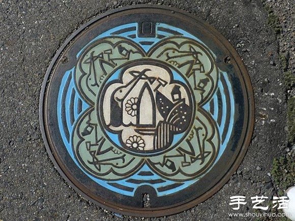 日本街頭創(chuàng)意井蓋DIY設(shè)計 -  rpnrmr.com