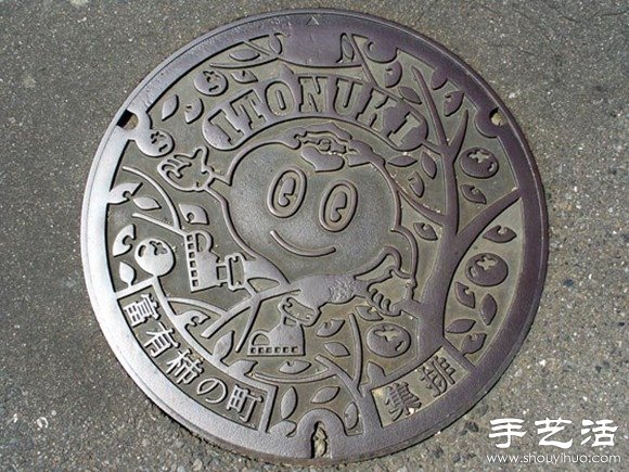日本街頭創(chuàng)意井蓋DIY設(shè)計 -  rpnrmr.com