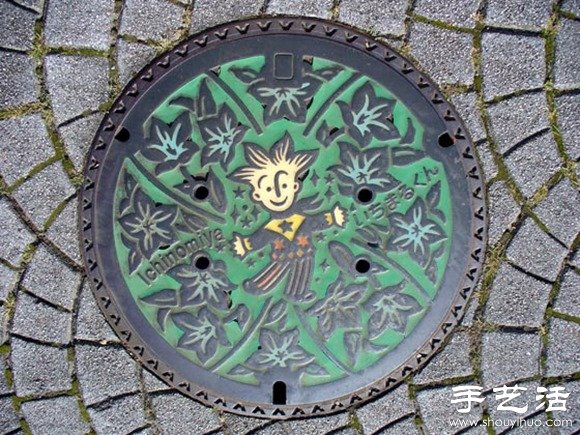 日本街頭創(chuàng)意井蓋DIY設(shè)計 -  rpnrmr.com