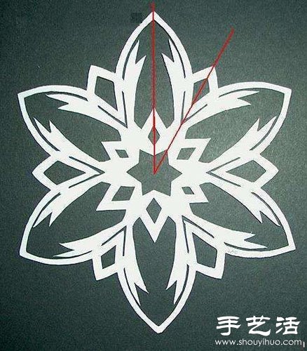 教你如何簡單手工DIY雪花剪紙 -  rpnrmr.com