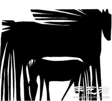 中國傳統(tǒng)剪影圖案作品欣賞 -  rpnrmr.com
