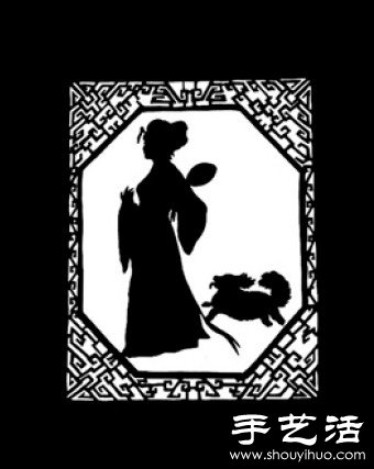 中國傳統(tǒng)剪影圖案作品欣賞 -  rpnrmr.com