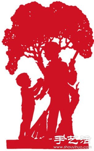 中國傳統(tǒng)剪影圖案作品欣賞 -  rpnrmr.com