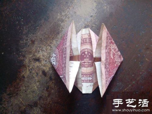 紙幣折心的方法圖解教程 -  rpnrmr.com