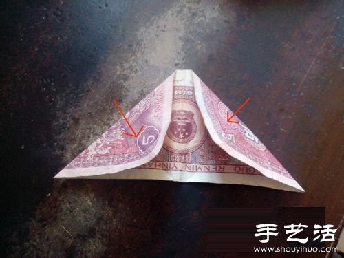 紙幣折心的方法圖解教程 -  rpnrmr.com