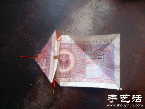 紙幣折心的方法圖解教程 -  rpnrmr.com