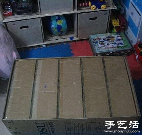 廢舊紙箱廢物利用制作鞋架的方法 -  rpnrmr.com
