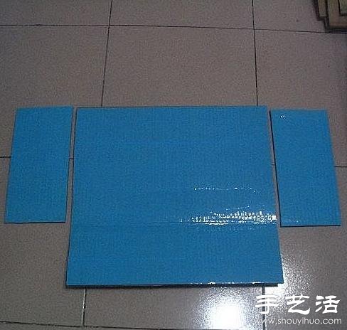 廢舊紙箱廢物利用制作鞋架的方法 -  rpnrmr.com