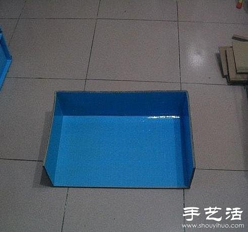 廢舊紙箱廢物利用制作鞋架的方法 -  rpnrmr.com