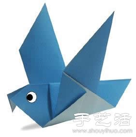 折紙鴿子手工制作方法 -  rpnrmr.com