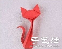 折紙可愛貓咪的方法圖解 -  rpnrmr.com