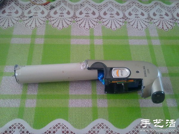 剃須刀+下水管 DIY改造迷你電鉆 -  rpnrmr.com