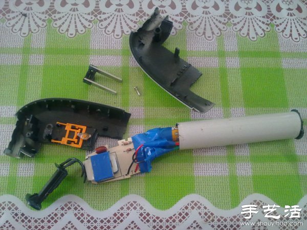 剃須刀+下水管 DIY改造迷你電鉆 -  rpnrmr.com