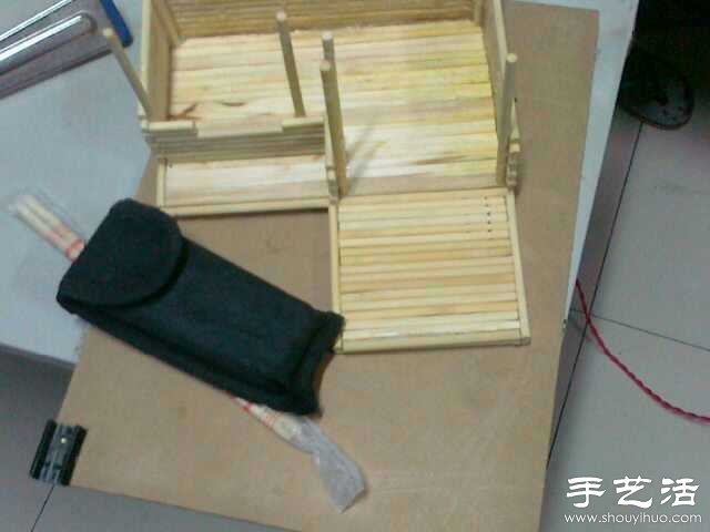 一次性筷子變廢為寶 手工制作小木屋模型 -  rpnrmr.com