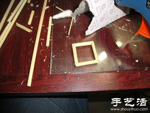 一次性筷子變廢為寶 手工制作小木屋模型 -  rpnrmr.com