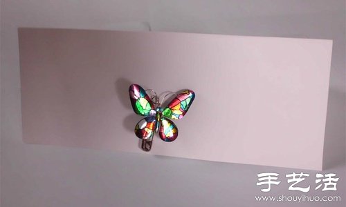 鋁箔紙+環(huán)氧樹(shù)脂 手工制作蝴蝶別針/發(fā)夾 -  rpnrmr.com