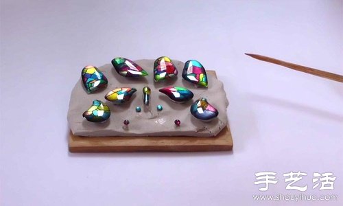鋁箔紙+環(huán)氧樹(shù)脂 手工制作蝴蝶別針/發(fā)夾 -  rpnrmr.com
