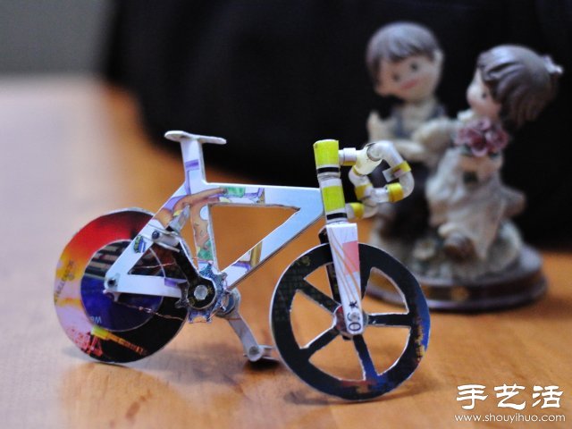 一位網(wǎng)友耗時(shí)兩周純手工制作的迷你自行車 -  rpnrmr.com
