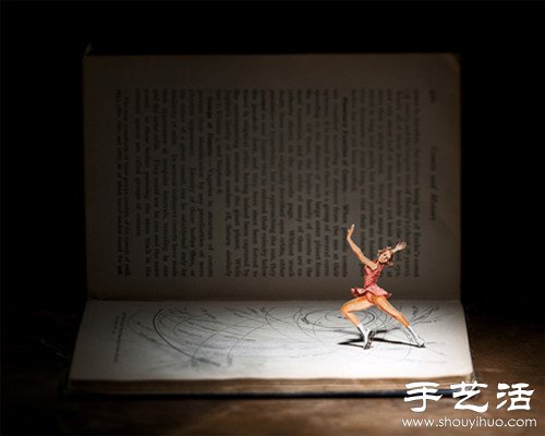 人物剪紙與書本圖案的互動DIY -  rpnrmr.com