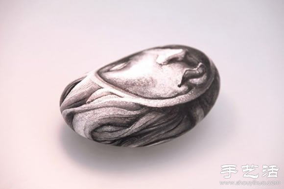 動(dòng)物骨頭、石頭上DIY的奇幻手繪 -  rpnrmr.com