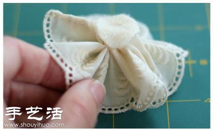 蕾絲手工制作漂亮頭花教程 -  rpnrmr.com