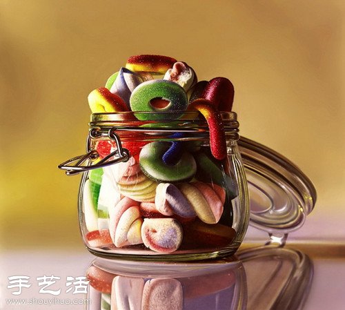 驚人的寫實油畫 你能看出是它是假的么？ -  rpnrmr.com