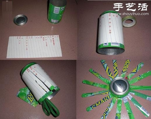 易拉罐變廢為寶手工DIY迷你螺旋槳飛機(jī) -  rpnrmr.com