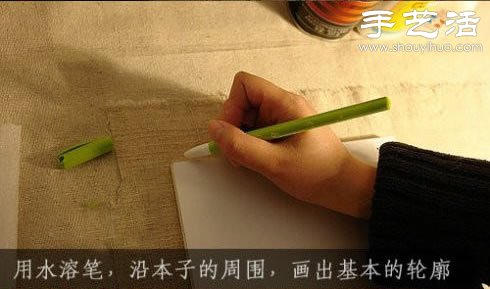 教你如何手工制作布皮本子 -  rpnrmr.com