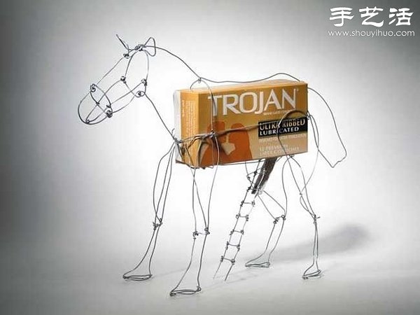 鐵絲創(chuàng)意DIY 制作有趣的小玩意 -  rpnrmr.com