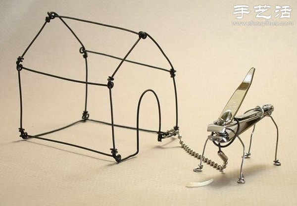 鐵絲創(chuàng)意DIY 制作有趣的小玩意 -  rpnrmr.com