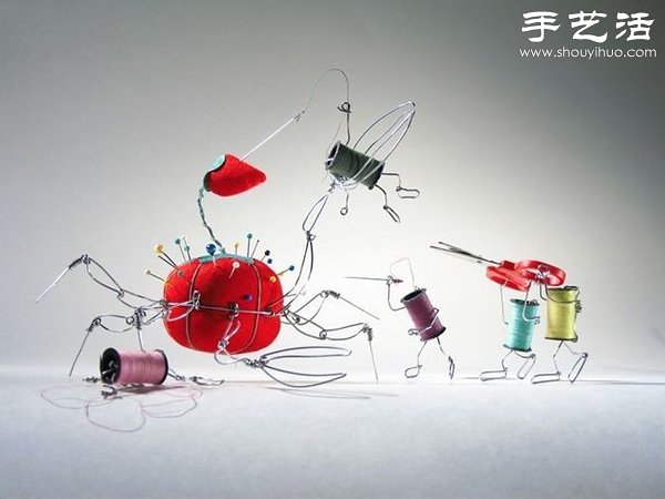 鐵絲創(chuàng)意DIY 制作有趣的小玩意 -  rpnrmr.com