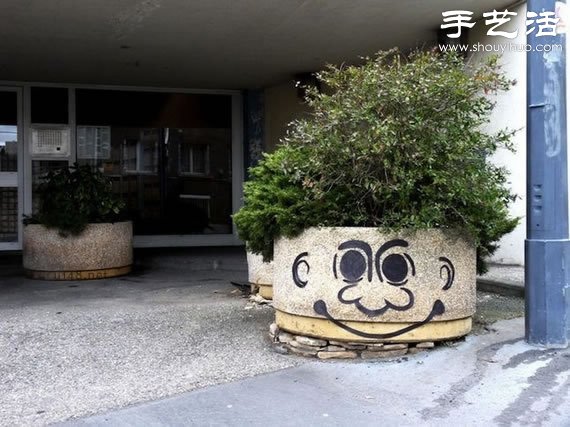 法國街頭藝術(shù)家OakoAk涂鴉作品 -  rpnrmr.com