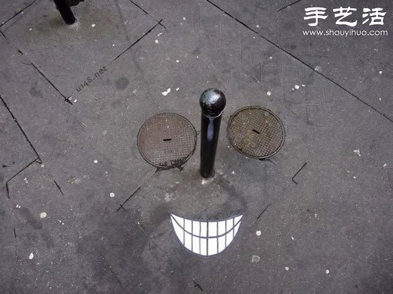 法國街頭藝術(shù)家OakoAk涂鴉作品 -  rpnrmr.com