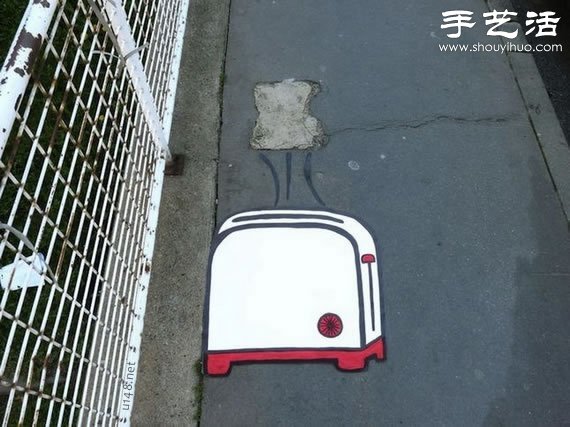 法國街頭藝術(shù)家OakoAk涂鴉作品 -  rpnrmr.com