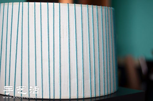 毛線舊物改造 DIY暖暖田園風(fēng)臺燈 -  rpnrmr.com