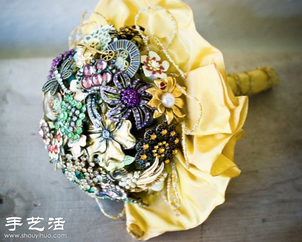 胸針手捧花手工制作教程 -  rpnrmr.com
