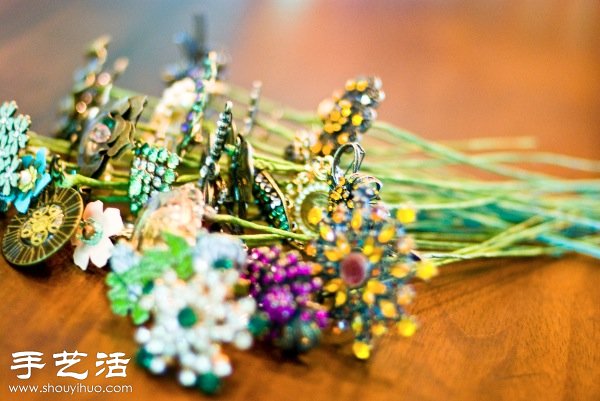 胸針手捧花手工制作教程 -  rpnrmr.com